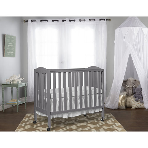 Dream On Me 2in1 Mini Convertible Portable Crib & Reviews Wayfair